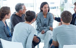 support group meets during national alcohol and drug recovery month