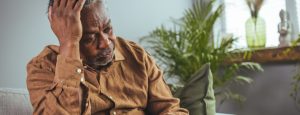 older man experiencing dual diagnosis symptoms