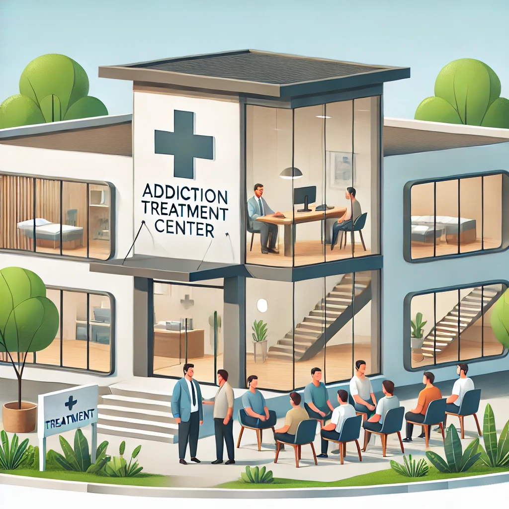 What is an addiction treatment center?