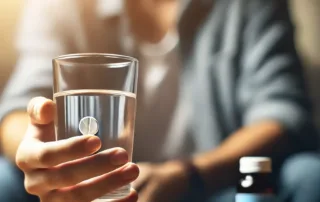 How does naltrexone work for alcohol?