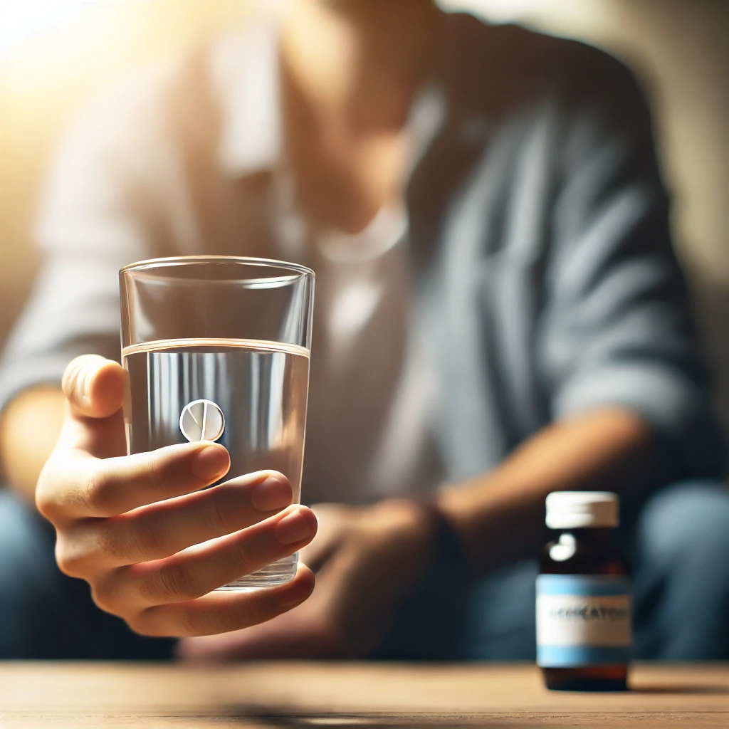 How does naltrexone work for alcohol?