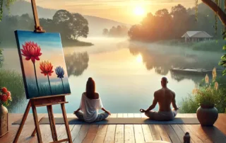 Holistic therapies like yoga, art, and meditation help people rediscover joy, creativity, and a sense of peace.