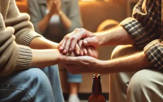 How do I help my son get over alcoholism?