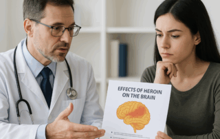 The long term effects of heroin on the brain